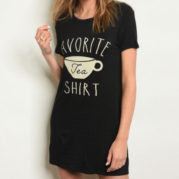 Trend Setter Diva Boutique Dresses & Skirts - FAVORITE TEA SHIRT DRESS!